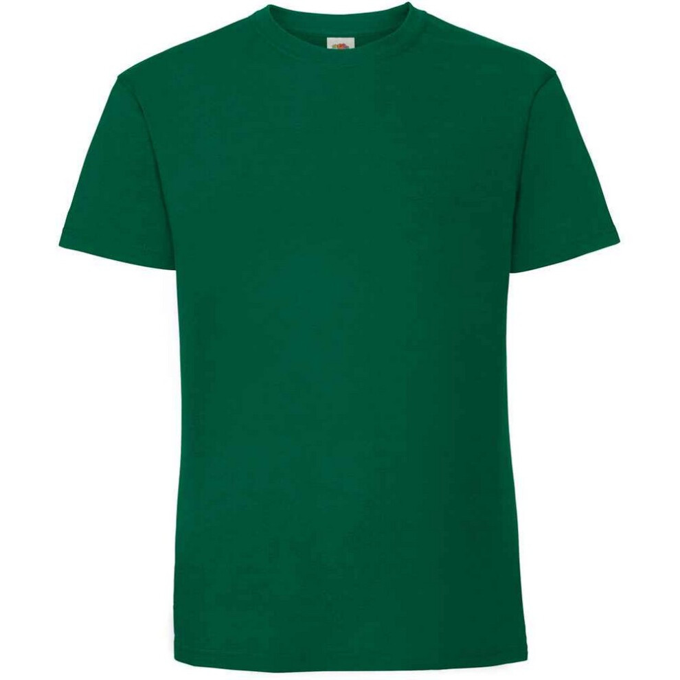 Fruit Of The Loom (Xl, College Green) Mens Ringspun Premium T-Shirt