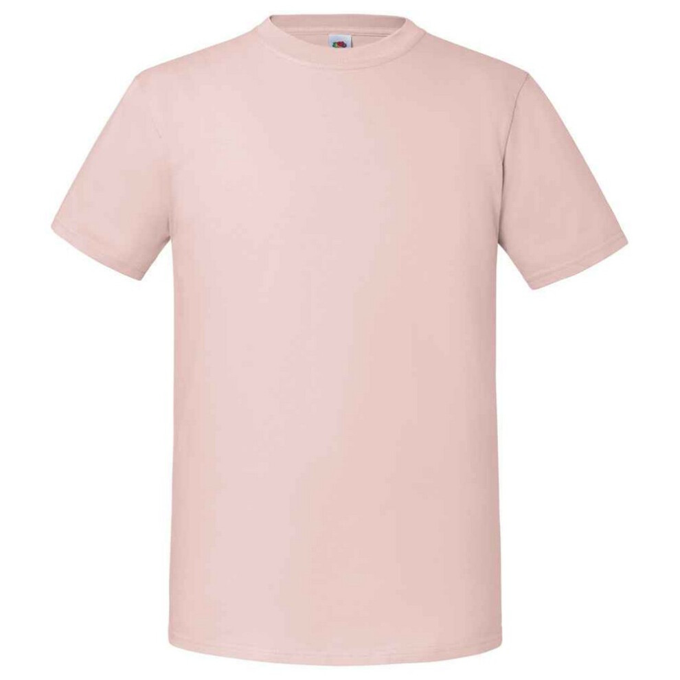 Fruit Of The Loom (Xl, Powder Rose) Mens Ringspun Premium T-Shirt