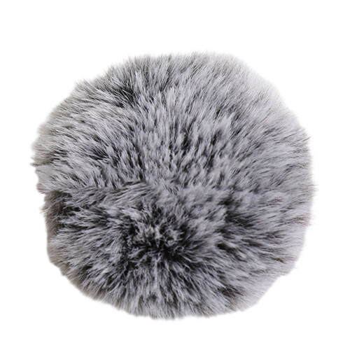 2pcs Artificial Furs Windscreen for Omic Lavalier Microphones Windshield
