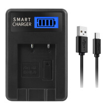 EN-EL19 LCD USB Charger for S100 S2500 S2600 S2700 S2750 S2800 S2550