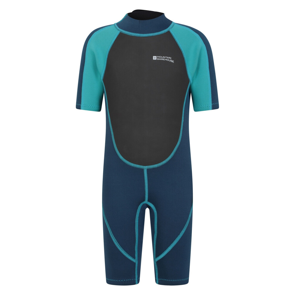 Photos - Wetsuit Mountain Warehouse   Childrens/Kids Contrast Panel  (11-12 Years, Teal)