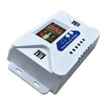 Charge Regulator for 12V 24V Batteries with Color Screen for Home Use 10A