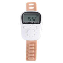Finger Counters 6 Digital LED Electronic Finger Counter Clickers 7 Channel Counter White