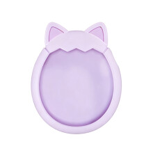 Silicone Cover for Paradise Electronic Pet Case Protective AntiDrop PinkPurple cat ears