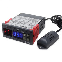Dual LCD-Thermostat Temperature Humidity Control STC-3028 Incubator Controller 110 to 220V