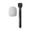 Outdoor Interviewing Microphone Adapter For Handheld Stick With Dustproof Sponge White 1