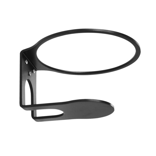 2 Wall Mount Bracket Holder Speaker Management Storage Rack Black