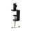 Stable Desk Clamp Accessory I Shape Desk Table Mount Clamps Easily Lock Black 1