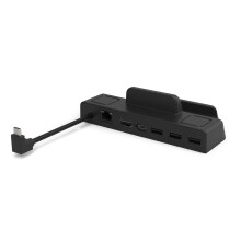 Type-C Docking Station Stand Accessories for Steamdeck Gigabits Ethernet Hub B