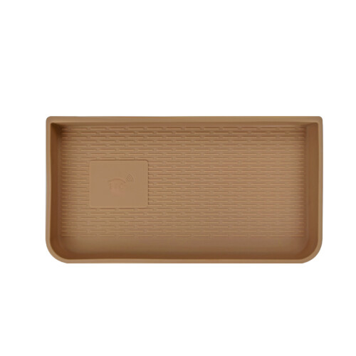 ETC Bracket Hidden Car Tssue Box Holder Screen Dashboard Shelf for Khaki