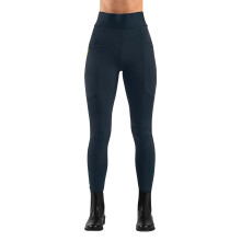 (7-8 Years, Navy) John Whitaker Girls Alderley Horse Riding Tights