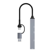 Portable USB Type C Hub Card Reader Expand Your Laptop Capabilities on Travel