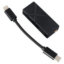 F4 Dual CS43198 for DAC Headphone Amp Sound Card Balanced 4.4mm + 3.5mm PCM768K Tail Black