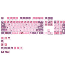 Modern 120Key Light Through Keycaps for 85/87/98/100/104/108 Gaming Angel devil sheep