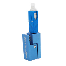 Round Square Embedded Fiber Optical Connector Fiber Optical Adapter Connector F UPC