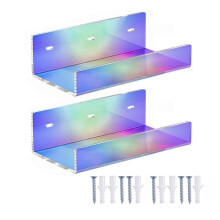 Wall Display Shelf Set for Speaker and Everyday Small Items Accessories Colorful