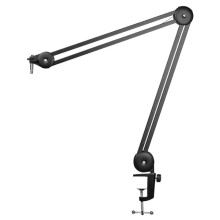 Microphone Stand Desk Adjustable Compact Microphone Suspension Boom Scissor Arm