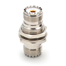 1PC UHF-KKY Female to UHF SL16KKY M Female RF Coaxial Adapter Copper Connector