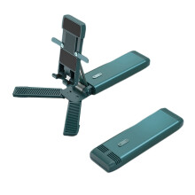 Adjustable Cell Phone Stand Foldable Desktop Tablet Holder Stable and Non Slip Green