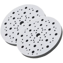 2pack Interface Pads 150mm 6 Inch 70holes Soft Sponge Buffer Backing Pad for Orbital Sander Polishing Tool Accessories