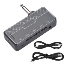 3Pcs/set Electric Guitar Plug Guita Headphones Amplifiers Earphone Amp with Cable