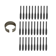 Replacement Tips for ArtPaint AP31 Stylus and Works for M10K2018 Graphic Tablet 30Pcs