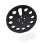 Plastic 7in Tape Wheel plus 2 Support Washers for Home Studio Changeover Black 1