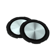 55mm Bass Radiator Speaker Diaphragm Vibration Membrane Radiator For Woofer DIY Silver