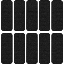 Ceiling Fan Blade Air Filters, Washable Reusable Dust Catcher Pads for Fan Blades, Stick- Fan Filters for Dust, 10Pcs