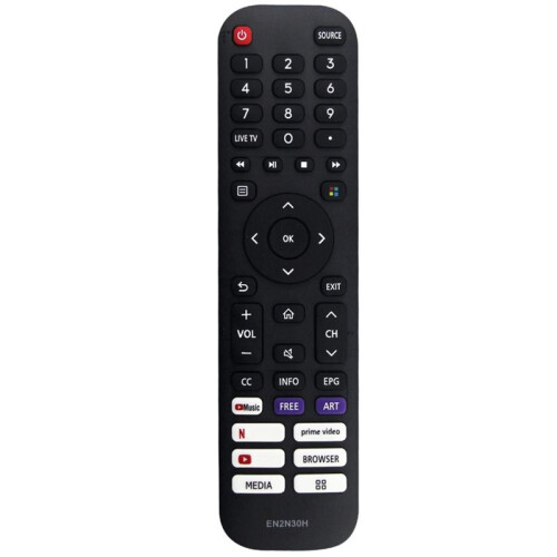 Replace EN2N30H Infrared Remote Control for  TV EN2N30H Remote Control