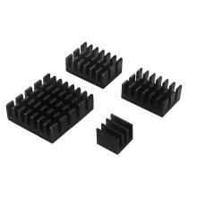 4PCS Copper Heatsink Kit Aluminum Cooling Radiator Heat Sink Pad For Orange Pi 5 aluminum
