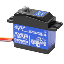 25KG High Torque Servo 180 Gear Digital Servo Waterproof Motor for RC Crawler Car SCX10 TRX4 Drift Robot Part