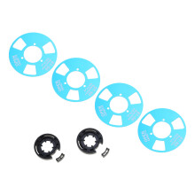 Reel To Reel Cassettes with Metal Components Mini Metal Cassettes for Speaker Blue
