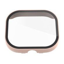 Hard Case for Watch 4 Waterproof Screen Cover Anti-scratch Watch Bumpers Sakura powder