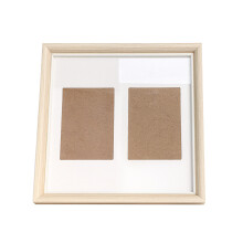 Photo Frame Fits 3-6Inch/SQ Pictures Unique Display Custom Wood Frames 5