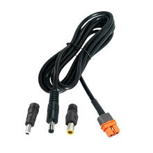 Solar Use XT60i to DC5521 Cable with 5525 and 7909 Add-On Set Power Cable 1m