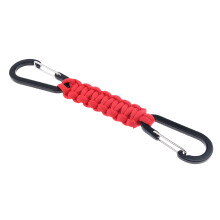 Paracord Braided Wristband with Buckle Universal for DSLR Cameras Hand Rope Red Color