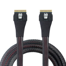 Internal Data Cable SFF-8654 8i to SFF-8654 8i for Storage Routing Work Needs 50cm