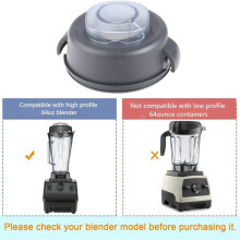 2 Ersatzdeckel für Mixer, für 5200 5000, für 64-Unzen-Behälter, Mixerteile