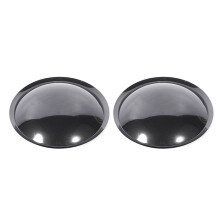 2Pieces Black Horn Dust Cover Speaker Dust Cap Audio Speaker Unit Accessories 34mm