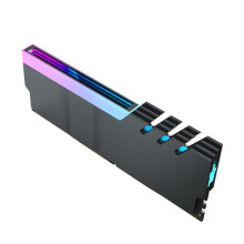 Durable Copper+Aluminum Heatsink for Mainboard with ARGB Lighting Black