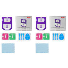 Screen Guard Tempered Glass Film Kit for LunaUltra Camera Lens for Travel Carry double set