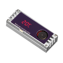 M.2 2280 22110 SSD Radiators Heat Sink Heat Dissipation Aluminum-alloy Cooler Silver