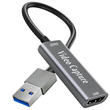 Video Capture Card HDMI to USB, 4K 60FPS Input 1080P@60HZ Output