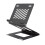 Foldable Laptop Stand Adjustable Notebook Bracket Portable Tablet Cooler Black 1