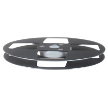 Durable 7 inch New Disc with 4 Holes Tape Reel Nab Hub Metal 7" x 1/4" Black