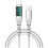 100W/5A USB C Quick Charge Data Cable for Fast Speed Charging and Data Syncing 1.2m White 1