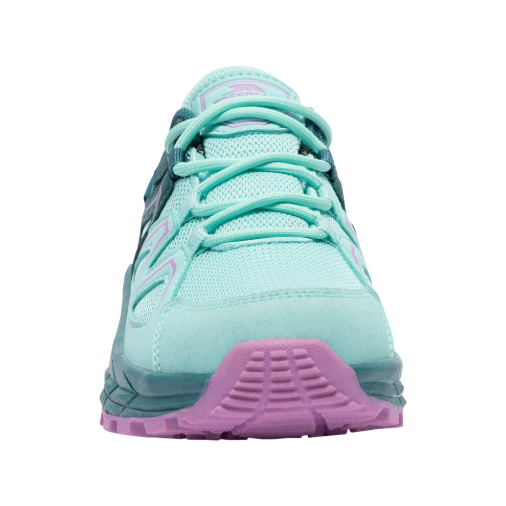 Trespass (2 Uk, Teal) Childrens/Kids Lorella Waterproof Trainers