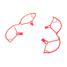 Pack of 2pcs Propellers Guard Blade Protector Ring Cover Bumper for Mini 3 Pro Red