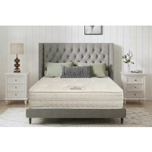 (Single) Cashmere 2000 Silk Pocket Spring Medium Firm Natural Mattress With Edge Support